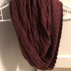 Burgundy Infinity Scarf